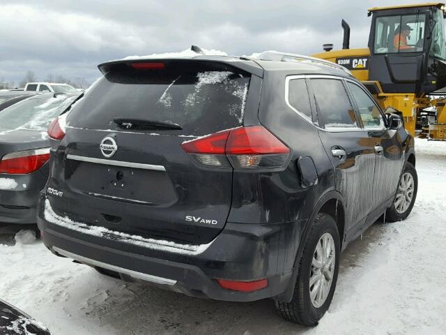 5N1AT2MV0HC801756 - 2017 NISSAN ROGUE SV BLACK photo 4