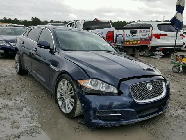 SAJWA2GB3BLV01753 - 2011 JAGUAR XJL BASE BLUE photo 1