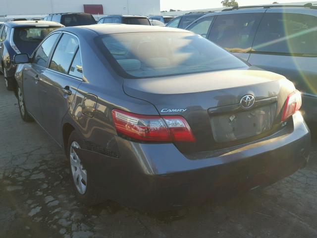 4T4BE46K79R089597 - 2009 TOYOTA CAMRY BASE GRAY photo 3