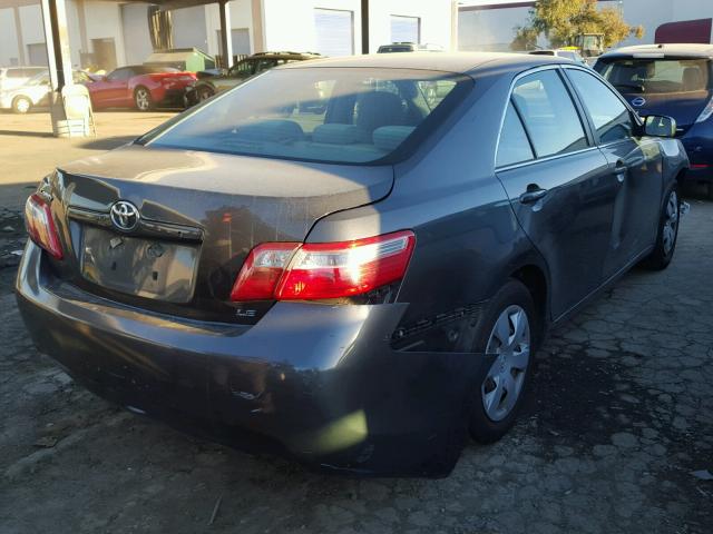 4T4BE46K79R089597 - 2009 TOYOTA CAMRY BASE GRAY photo 4