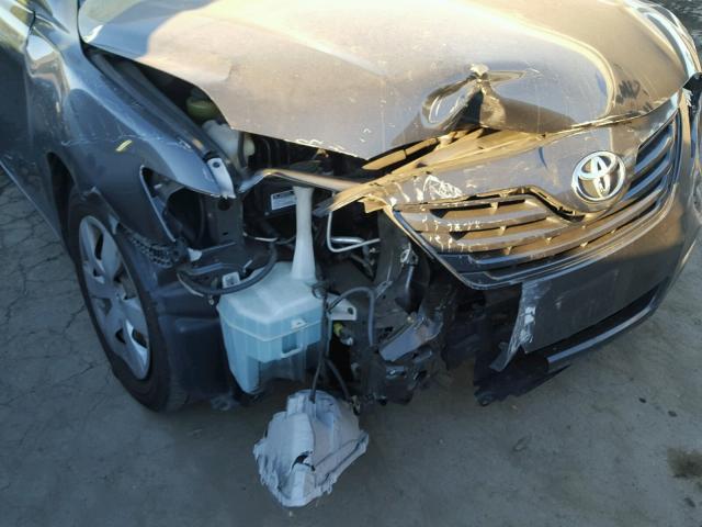 4T4BE46K79R089597 - 2009 TOYOTA CAMRY BASE GRAY photo 9