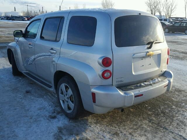 3GNBAADB4AS619838 - 2010 CHEVROLET HHR LS SILVER photo 3