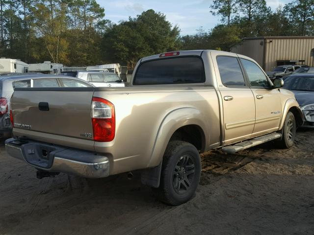 5TBET34166S551422 - 2006 TOYOTA TUNDRA DOU GOLD photo 4