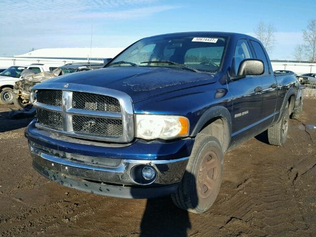 1D7HU18N53S150990 - 2003 DODGE RAM 1500 S BLUE photo 2