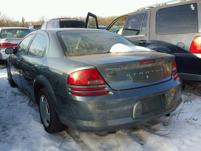 1B3EL46X96N124094 - 2006 DODGE STRATUS SX GREEN photo 3