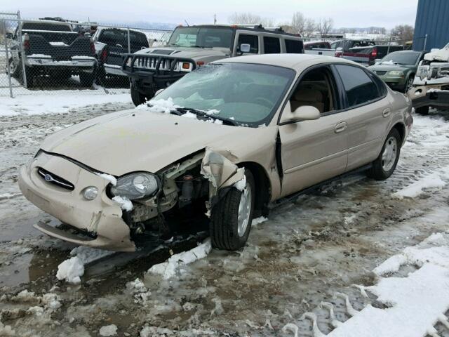 1FAFP52SXWG225162 - 1998 FORD TAURUS LX TAN photo 2