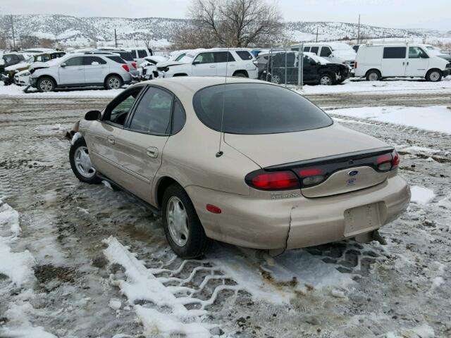 1FAFP52SXWG225162 - 1998 FORD TAURUS LX TAN photo 3