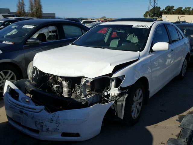 4T1BK46K17U545917 - 2007 TOYOTA CAMRY NEW WHITE photo 2