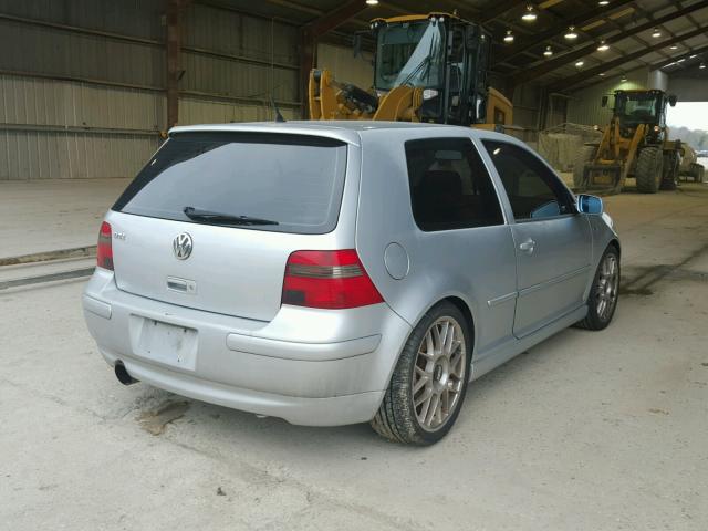 9BWDE61J924071809 - 2002 VOLKSWAGEN GTI BASE SILVER photo 4