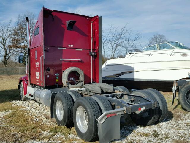 3HSCNAPR75N004450 - 2005 INTERNATIONAL 9400 9400I BURGUNDY photo 3