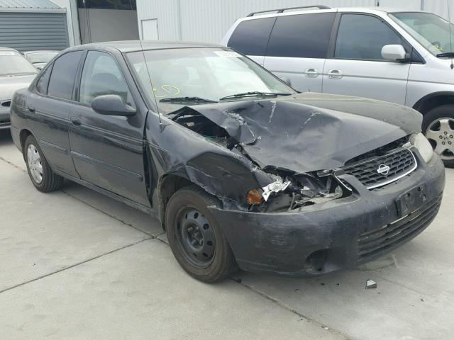 3N1CB51D32L609212 - 2002 NISSAN SENTRA XE BLACK photo 1