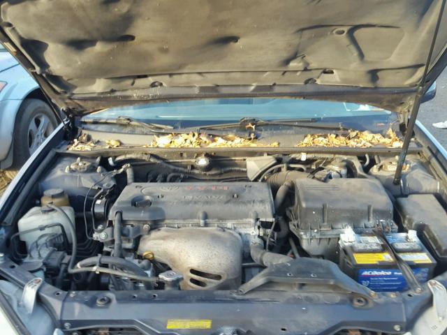 4T1BE32K33U203547 - 2003 TOYOTA CAMRY LE BLUE photo 7