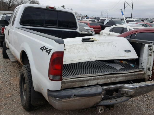 1FTNX21F9YEE02551 - 2000 FORD F250 SUPER WHITE photo 3