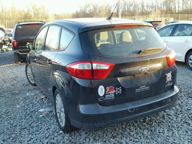 1FADP5AU9DL547211 - 2013 FORD C-MAX SE BLACK photo 3