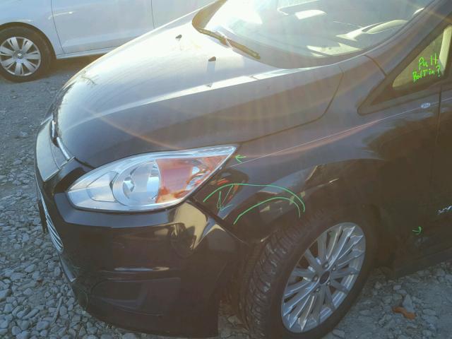 1FADP5AU9DL547211 - 2013 FORD C-MAX SE BLACK photo 9