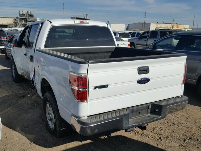 1FTPW12V19FB46090 - 2009 FORD F150 SUPER WHITE photo 3