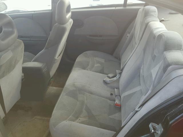 1G8AL52F03Z198762 - 2003 SATURN ION LEVEL BURGUNDY photo 6