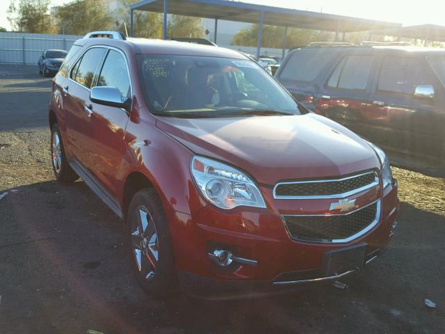 2GNFLHE3XF6397257 - 2015 CHEVROLET EQUINOX LT RED photo 1