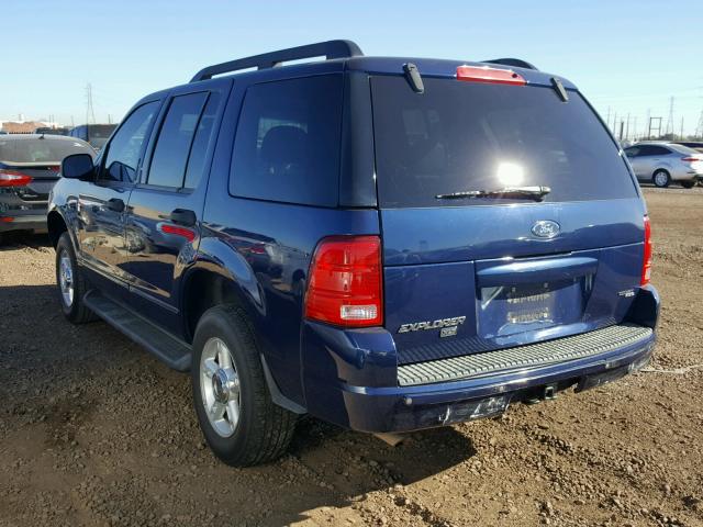 1FMZU63K25UA34156 - 2005 FORD EXPLORER X BLUE photo 3