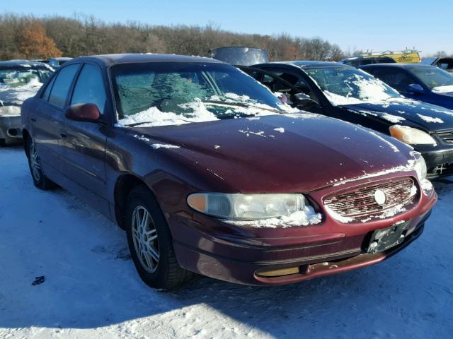 2G4WB52K711261627 - 2001 BUICK REGAL LS BURGUNDY photo 1