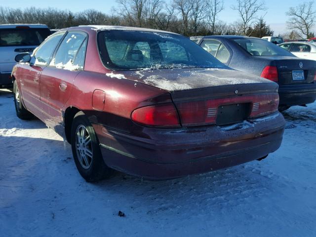 2G4WB52K711261627 - 2001 BUICK REGAL LS 勃艮第红 照片 3