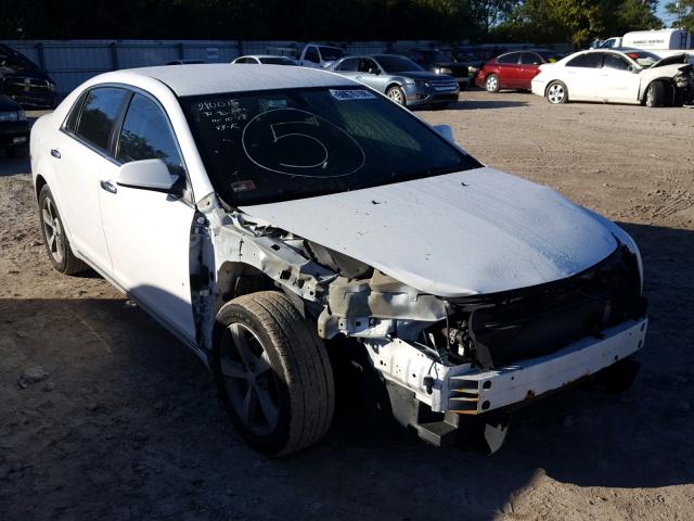 1G1ZC5E04CF363870 - 2012 CHEVROLET MALIBU 1LT WHITE photo 1