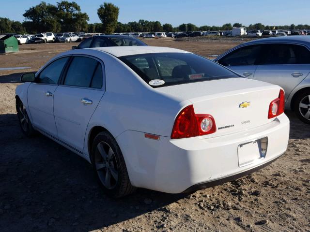 1G1ZC5E04CF363870 - 2012 CHEVROLET MALIBU 1LT WHITE photo 3