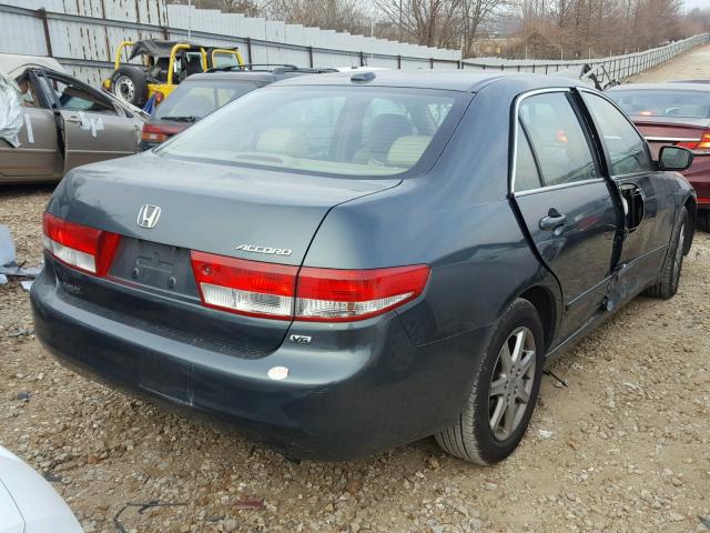 1HGCM66594A093996 - 2004 HONDA ACCORD EX GREEN photo 4