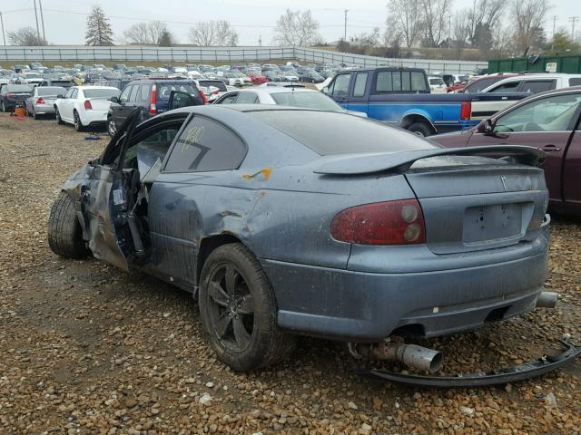 6G2VX12U55L367254 - 2005 PONTIAC GTO BLUE photo 3