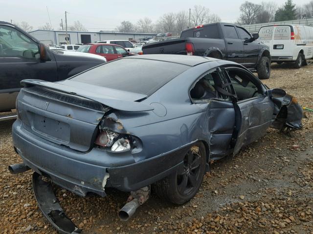 6G2VX12U55L367254 - 2005 PONTIAC GTO BLUE photo 4