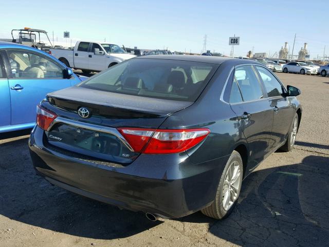 4T1BF1FK0GU182657 - 2016 TOYOTA CAMRY LE CHARCOAL photo 4