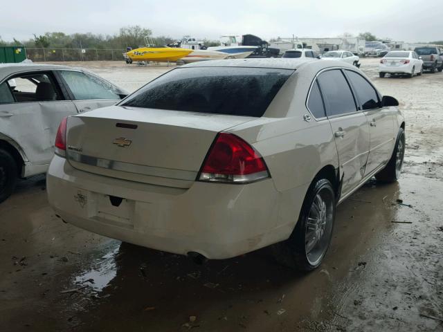 2G1WS551269335187 - 2006 CHEVROLET IMPALA POL WHITE photo 4