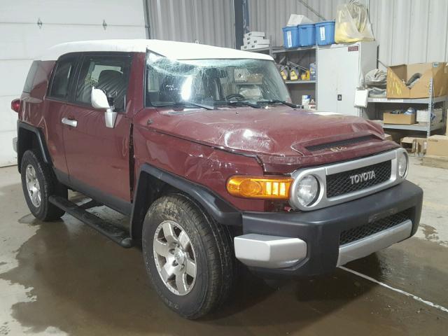 JTEBU11F58K024344 - 2008 TOYOTA FJ CRUISER RED photo 1