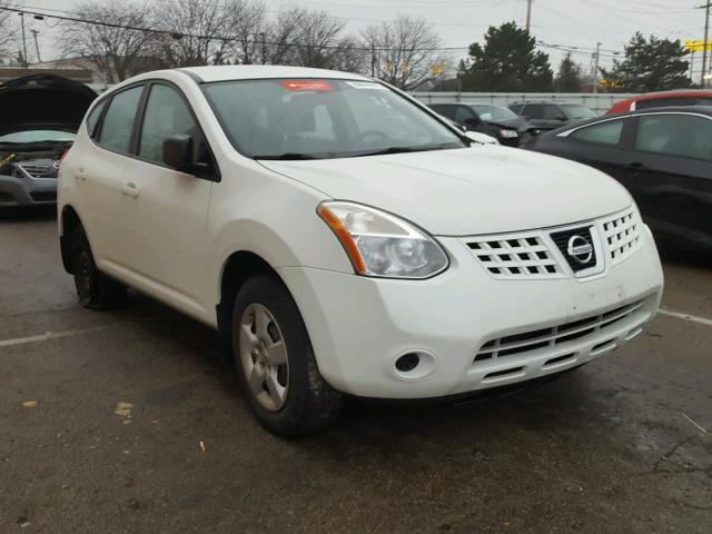 JN8AS58V49W445125 - 2009 NISSAN ROGUE S WHITE photo 1