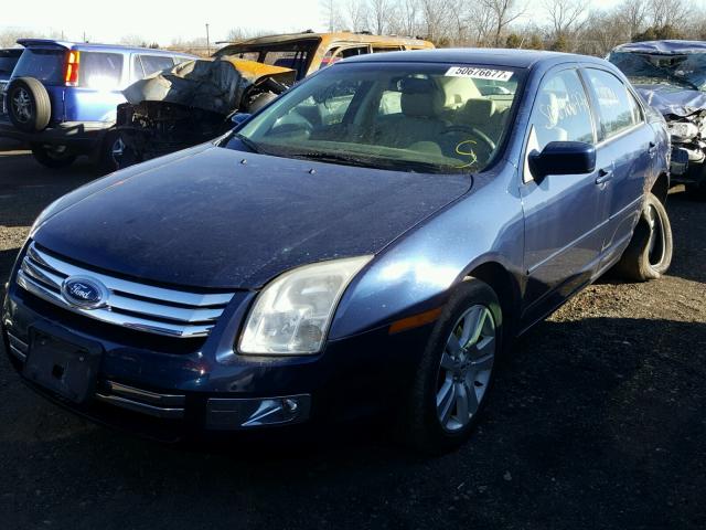 3FAHP02187R170711 - 2007 FORD FUSION SEL BLUE photo 2