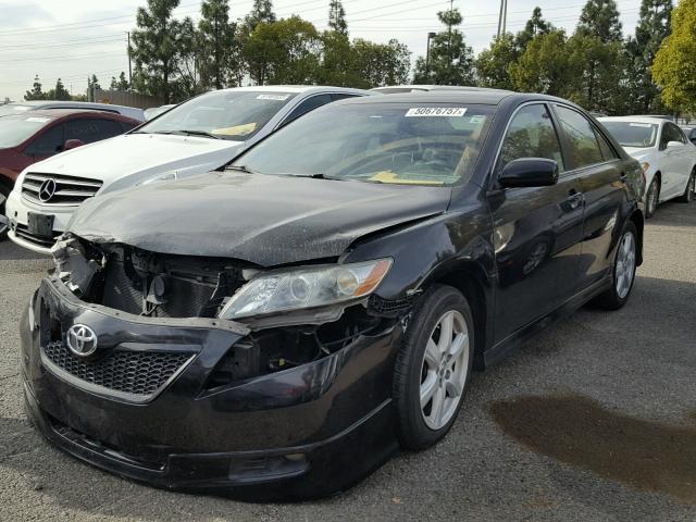 4T1BK46K37U559205 - 2007 TOYOTA CAMRY NEW BLACK photo 2