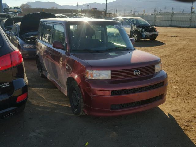 JTLKT324164104634 - 2006 TOYOTA SCION XB RED photo 1