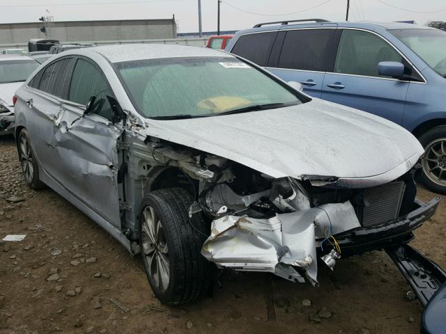 5NPEC4AC3EH827532 - 2014 HYUNDAI SONATA SE SILVER photo 9