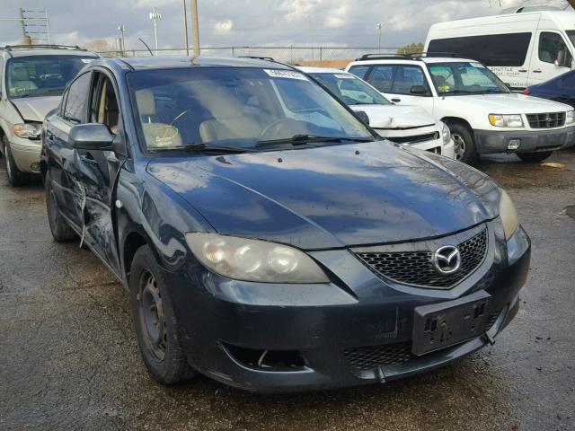 JM1BK12F641116880 - 2004 MAZDA 3 I GREEN photo 1