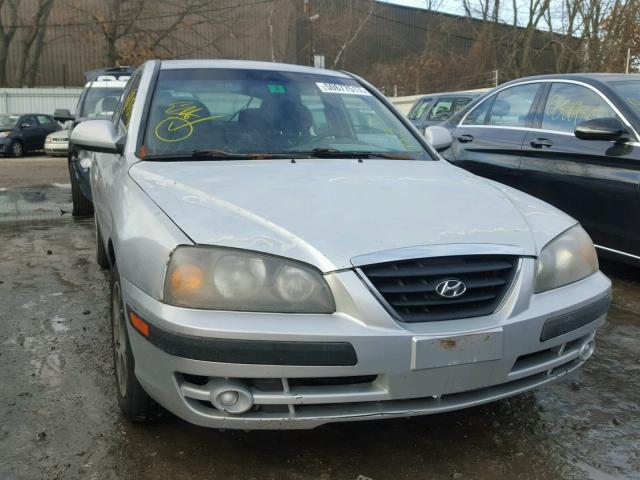 KMHDN56D05U170932 - 2005 HYUNDAI ELANTRA GL SILVER photo 9