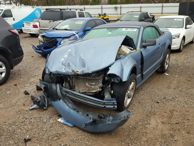 1ZVFT85H065264715 - 2006 FORD MUSTANG GT BLUE photo 10