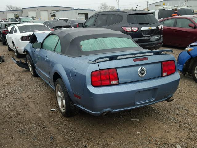 1ZVFT85H065264715 - 2006 FORD MUSTANG GT BLUE photo 3