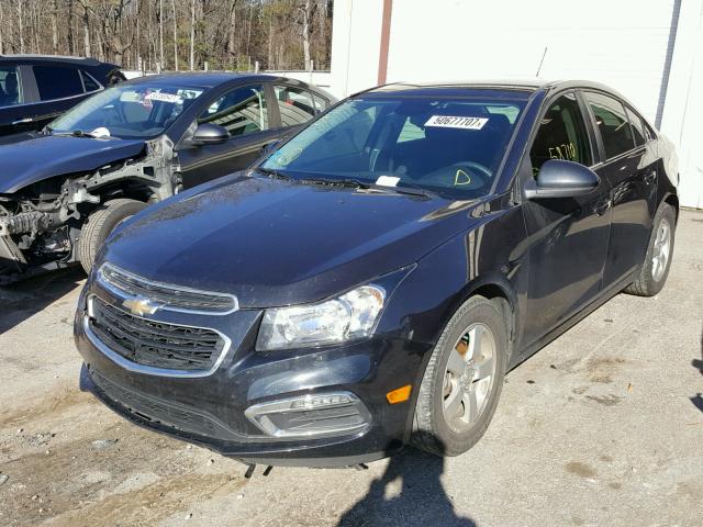 1G1PC5SB6F7269856 - 2015 CHEVROLET CRUZE LT GRAY photo 2