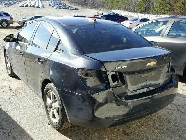 1G1PC5SB6F7269856 - 2015 CHEVROLET CRUZE LT GRAY photo 3