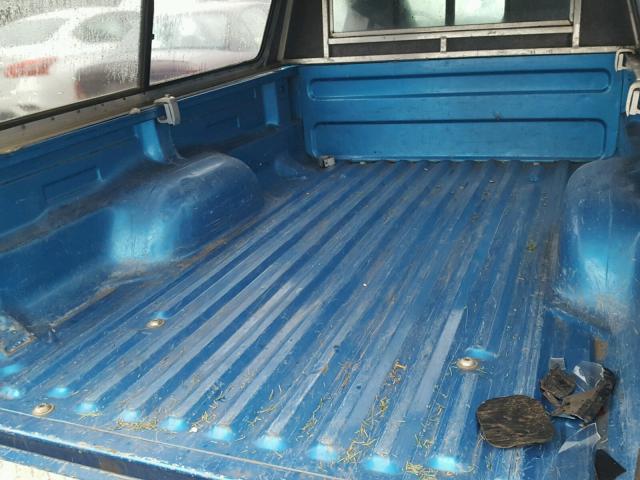 1FTCR10U5PPA61504 - 1993 FORD RANGER BLUE photo 6