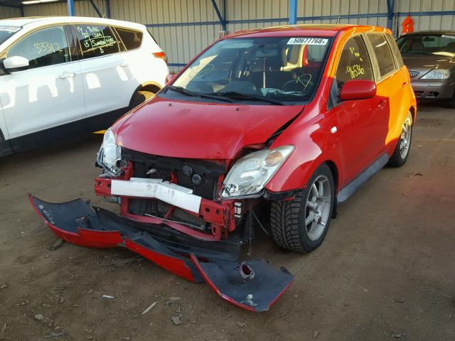 JTKKT624250098600 - 2005 TOYOTA SCION XA წითელი ფოტო 2