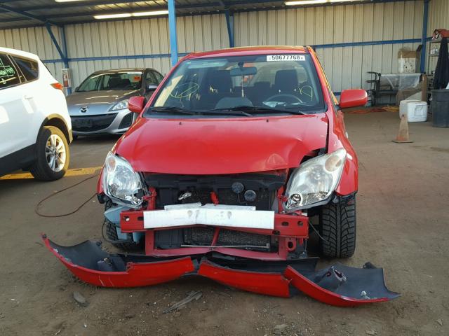 JTKKT624250098600 - 2005 TOYOTA SCION XA წითელი ფოტო 9