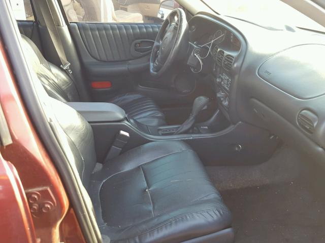 1G2WP52K13F113088 - 2003 PONTIAC GRAND PRIX Қызыл фото 5
