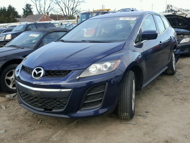 JM3ER2A5XB0361490 - 2011 MAZDA CX-7 BLUE photo 2