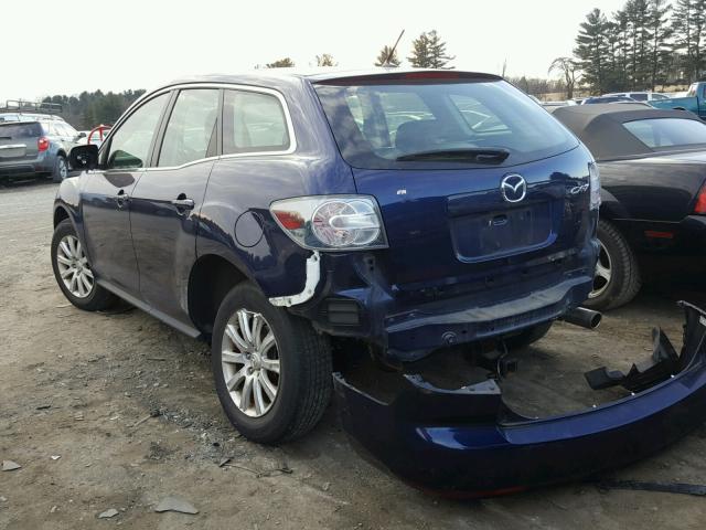 JM3ER2A5XB0361490 - 2011 MAZDA CX-7 BLUE photo 3